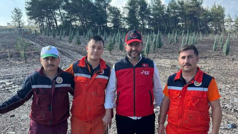 AKAF, Milli Ağaçlandırma Günü’nde Ankara, İzmir ve Hatay’da Fidan Dikim Seferberliğine Katıldı