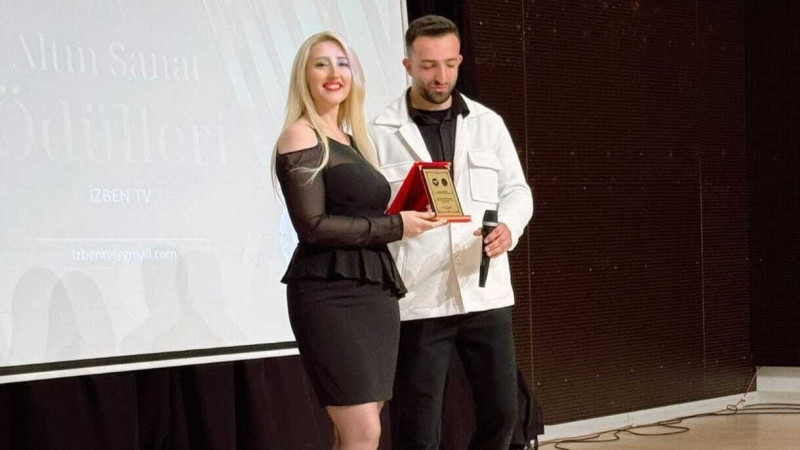 Gamze Senger ödüllendi