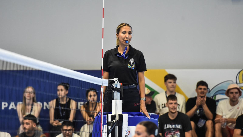 İzmirli Hakem Nazlı Ekmekçi Avrupa'da Final Yönetti